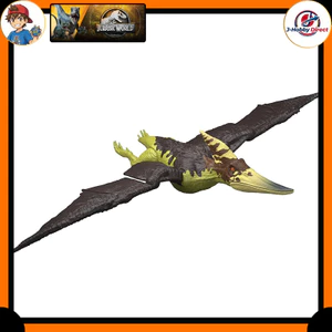 Mattel Jurassic World Pteranodon Roaring Light-Up & Moving Action Figure – Dinosaur Toy for Kids Ages 4+
