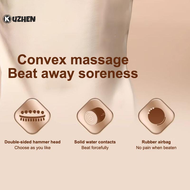 KUZHEN 1 Chiếc 3 Trong 1 Giảm Căng Thẳng Massage Búa Sti Kno Scratcher Massage Toàn Thân Dụng Cụ Thư Giãn HOT