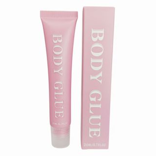Chất kết dính cơ thể YSANH 20ML, Chất kết dính cơ thể lỏng trong suốt khô nhanh, Dễ dàng làm sạch chống trượt Chống mồ hôi Keo dán cơ thể giữ mạnh cho hàng đầu cắt thấp