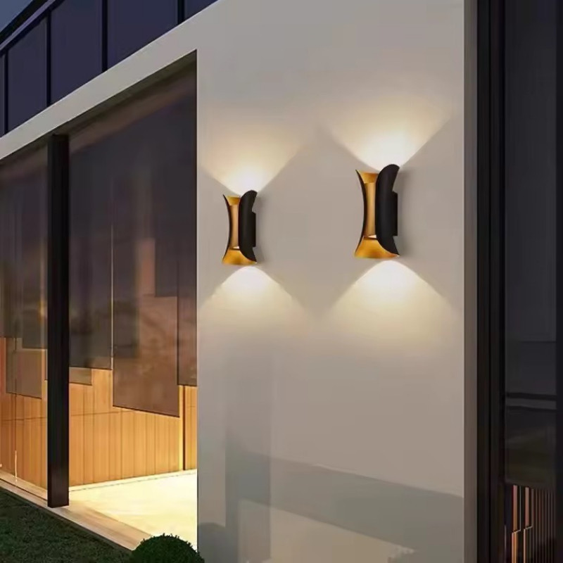 Đèn Hắt Tường Trang Trí Ngoài Trời, Chống Nước, Phong Cách Hiện đại, Phòng Ngủ Sân Vườn Ngoài Trời