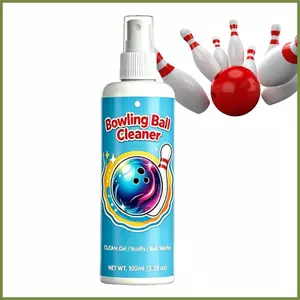 Bộ dụng cụ làm sạch Bowling 100ml kèm khăn Xịt làm sạch bowling hạng nặng kèm khăn bảo trì Tái tạo bề mặt kouvn