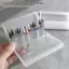 MAKY 20 / 24 Lỗ Mũi Khoan Móng Tay Hộp Bảo Quản Móng Tay Mài Đầu Đứng Hiển Thị Sữa Rửa Mặt Cắt Chống Bụi Dụng Cụ Làm Móng Tay VN