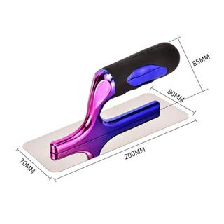 Máy kéo thạch cao LOVIVER, Máy kéo bê tông bằng thép không gỉ có tay cầm, Dụng cụ thạch cao, Dụng cụ cầm tay cho lớp phủ