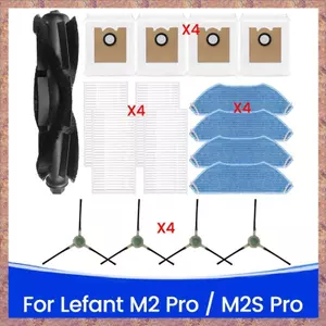Phụ Kiện Cho M2 Pro / M2S Pro Linh Kiện Thay Thế Bàn Chải Bên Chính Lọc Cây Lau Bụi Túi Robot Hút Bụi (R F C V)