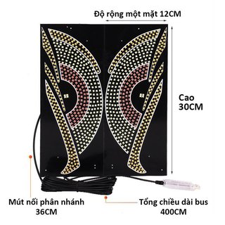 Đèn LED xe tải Devil Eyes chạy bằng USB Đa chế độ chống nước cho ô tô lái xe ban đêm SUV Xe
