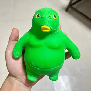 Đồ chơi giải nén cá Mallfish hoạt hình VN, Vui nhộn, Chất liệu TPR, Đồ chơi giải nén có thể bóp được, sáng tạo