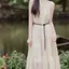 Dây thắt lưng mỏng cao cấp AqToCna dành cho nữ, phù hợp mặc cùng váy vào mùa hè và có chức năng giảm béo.