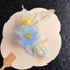 Mũ Đội Đầu Hanfu Cổ Thiết Kế Ban Đầu Handmade Gradient Xanh Hoa Nóng Phụ Kiện Tóc Kẹp Tóc Hanfu Phụ Kiện Tóc