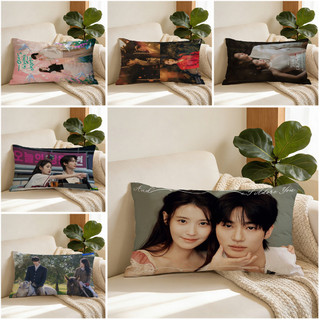 Bộ phim truyền hình Hàn Quốc với sự tham gia của Byeon Wooseok và IU Perfect Crown Vỏ gối hình chữ nhật bằng vải Polyester in một mặt, Vỏ gối trang trí theo chủ đề (Không bao gồm chèn gối).