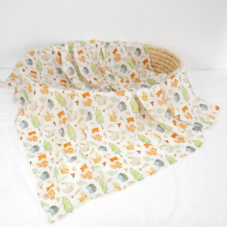 Mùa Hè Lớp Một muslin Cotton Sơ Sinh Quấn 2 Lớp Quấn Bé Gạc Tắm Sơ Sinh Đơn Bao Chăn Chăn B1PH