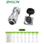 ZHCN Phích cắm hàng không ws16 Ổ cắm công suất cao công nghiệp Đầu nối 3 lõi Bốn lõi Giao diện ống sóng TP + Z