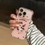Dachshund điểm sóng Trường hợp điện thoại iPhone 1716 hàng ngày 15pro14/13/12 Dễ thương