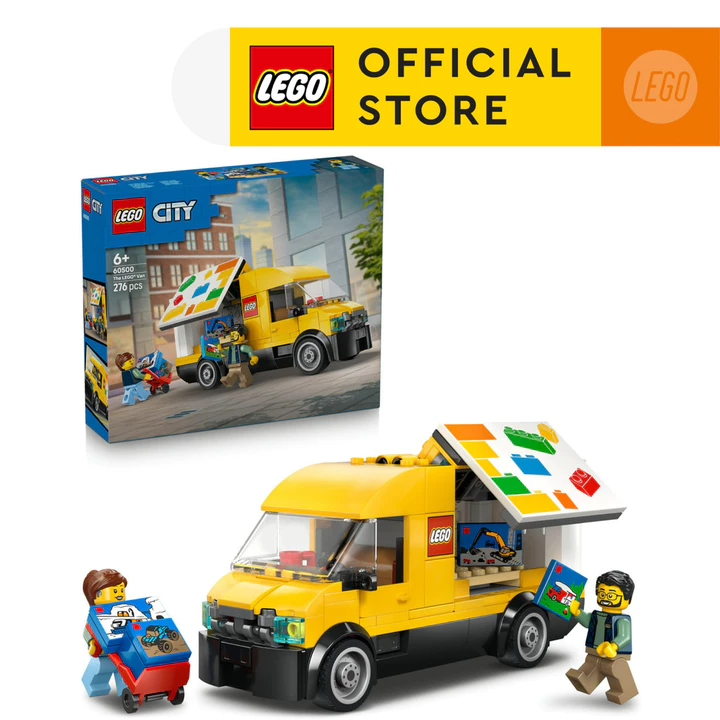 LEGO CITY 60500 Đồ Chơi Lắp Ráp Xe Van LEGO (276 chi tiết)