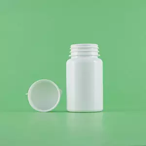 TRTR 1 Cái 100 / 250ml Chai Nhựa Trống Viên Vitamin Refill Chai Có Vòng Kéo Rách Tắt Nắp Bổ Sung Viên Đựng Viên Nang VN