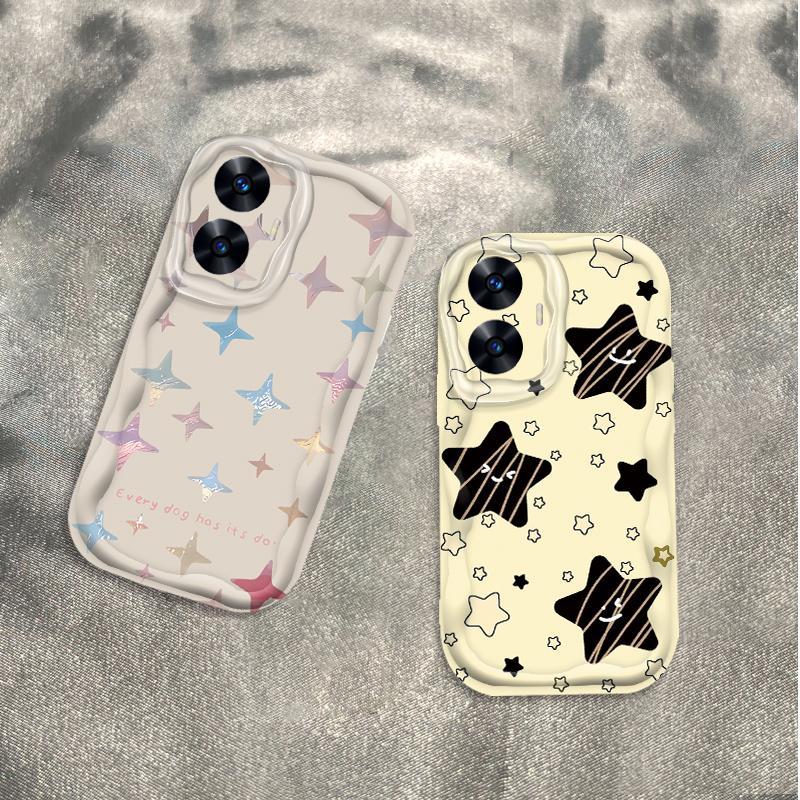 Thích hợp cho Ốp điện thoại chống sốc TPU mềm 3D Realme C55