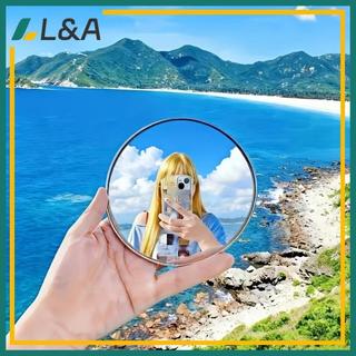 Gương du lịch lồi di động L & A - Phản chiếu góc rộng, Gương Selfie Mini chụp ảnh hợp đồng cho người sáng tạo nội dung & quà tặng du lịch.