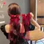 MJnmc Mới Ngọt Ngào Lớn Nơ Tóc Cho Nữ Bé Gái Gothic Ruy Băng Dài Chắc Chắn Kẹp Tóc Đuôi Ngựa Dễ Thương Dây Tóc Thời Trang Phụ Kiện Tóc Mới