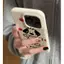 Rainbow Puppy cho iPhone 17promax trường hợp iPhone 14/13/12 giả da kết cấu