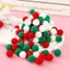 100 Cái / lốc Macaron Pompom Bóng Lông Tơ 10 Mm Coloful Sang Trọng Bóng Thủ Công DIY Trang Trí Đồ Chơi Băng Đô Phụ Kiện Chất Liệu Đẹp