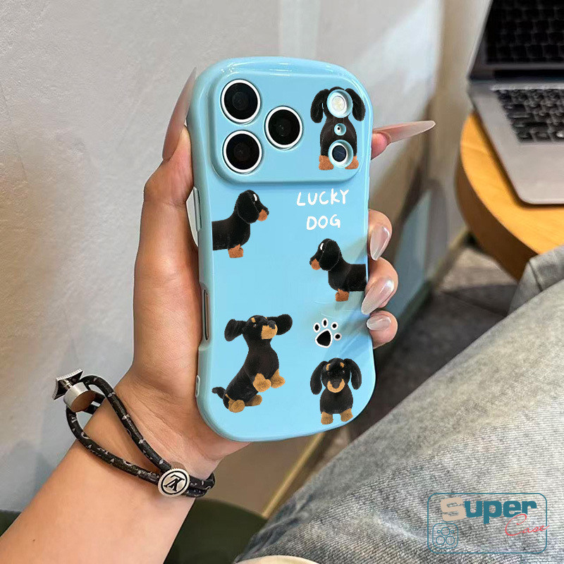 Ốp Lưng Cho IPhone 12 17 11 16 13 14 15 Pro Max 17Air 15 14 Plus Kem Dễ Thương Mèo Kitty Eo Nhỏ Thích Hợp Để Nắm Tay Mèo