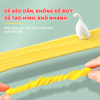 Đất sét tự khô 12/36 màu, đất nặn tự khô hình cao cấp siêu nhẹ dành cho bé làm butter slime