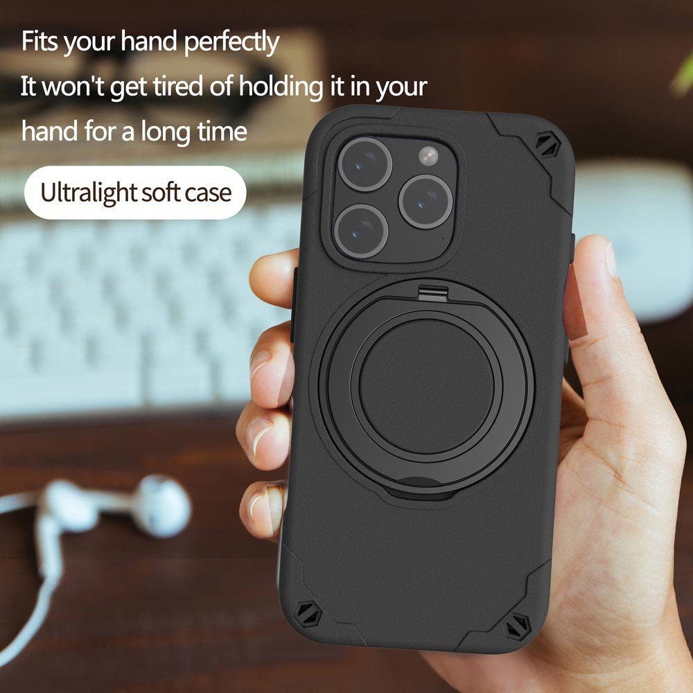 Ốp lưng cứng Tương thích với iPhone 12ProMax 13 13Pro 13ProMax 14 14Pro 14ProMax 15 15ProMax 16 Pro 16ProMax 17 17Pro 17ProMax 360 Vỏ nam châm EVA