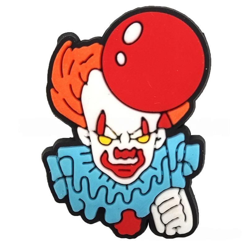 Set charm gắn dép cross JOKER , Nút gắn phụ kiện sticker anime trang trí dép cross CROSS TREND
