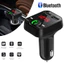 Máy nghe nhạc MP3 Bluetooth đa năng cho ô tô, hỗ trợ nghe điện thoại rãnh tay, khe cắm thẻ nhớ, cổng USB, sạc ô tô