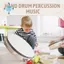 Tambourine Jingles Bộ gõ Quà tặng Nhạc cụ giáo dục dành cho người lớn
