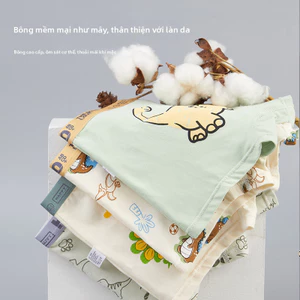 Sản Phẩm Mới Bán Buôn Quần Lót Bé Trai Cotton Nguyên Chất Đáy Boxer Bé Trai Bốn Góc Vừa Lớn Trẻ Em Quần Lót Trẻ Em