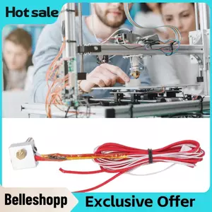 Belleshopp Belleshopp Mk8 Hot End Máy Đùn Vòi Phun Bộ 3D Phụ Kiện Máy In 0.4mm với Kết Nối An Toàn Hotend Anet A8 I3 In các bộ phận