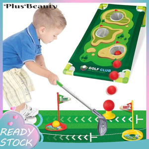 < Pluscloth > Bộ câu lạc bộ chơi gôn trẻ em với câu lạc bộ và bệ phóng có thể thu vào 9 quả bóng Đồ chơi thể thao ngoài trời trong nhà cho bé trai và bé gái từ 3-5 tuổi - Chơi tích cực học tập vui nhộn cho trẻ em Đông Nam