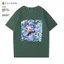 Pikmin4 Pikmin Trò Chơi Hàng Hóa Phong Cách Pixel Cotton Nguyên Chất Tay Ngắn Màu Xanh Hải Quân Áo Thun Nam Nữ Sinh Rời Mùa Hè