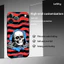 Ốp Điện Thoại P-Powell P-Peralta Thời Trang TP-2 Cho iPhone 17 16 15 14 13 Pro Max Plus Mini Đen Mờ Vỏ Mềm Funda