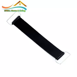 1x Giá đỡ cố định Băng cao su Dây đeo pin Xe máy Dây đai co giãn