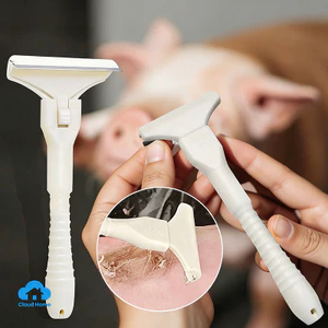 🌤️COD🌤️Pig Skin Fat Scraping ToolSpeccial Knife For Cạo Tóc Lợn, Cạo Len, Cạo Râu Heo Hooves Oil Removal Knife1PC