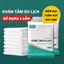 Khăn Tắm Du Lịch Sử Dụng Một Lần DINO Vải Cellulose Phân Hủy Sinh Học Thấm Hút Tốt Mềm Mịn Không Kích Ứng Da