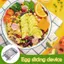 Máy Thái Trứng Đa Năng Inox Cà Chua Xay Thịt Cơm Trưa Thịt Dicer Dễ Dàng Tiện Ích Nhà Bếp jiwvn