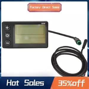S866 Xe Đạp Điện Màn Hình LCD Màn Hình Hiển Thị Xe Tay Ga Điện Bảng Điều Khiển Có Phích Cắm Chống Thấm Nước Và Đường Chống Thấm Nước