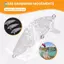 Thân Cứng Crankbait Vib Wobblers 10 Chiếc, 5cm - 2.7g, Không Sơn