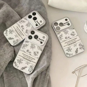 Tương thích với ốp lưng điện thoại iPhone17PROMAX IP16 IP15 IP14PLUS IP12 IP11 IPXSMAX ốp lưng mềm chống rơi YNL345DDMBK