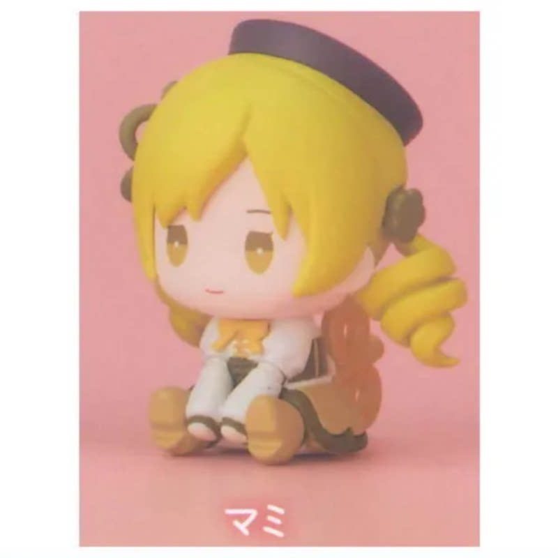 [BTF] Hàng có sẵn Nhật Bản BUSHIROAD Gashapon Cô gái ma thuật Madoka Tư thế ngồi Phiên bản Q Trang trí đồng hồ V5M2