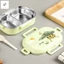 Hộp cơm trưa giữ nhiệt bằng thép không gỉ Hộp đựng đồ ăn nhẹ cách nhiệt cho trẻ mới biết đi và người lớn