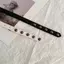 Thắt lưng nữ vintage dây da mỏng, phong cách punk kim loại độc đáo từ AqToCna