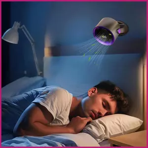 Quạt Để Bàn Nhỏ Màn Hình Hiển Thị Kỹ Thuật Số 100 Tốc Độ Làm Mát Thông Gió Cho Để Bàn Quạt Để Bàn Di Động Cho Cửa Hàng Gia Đìnhidaevn