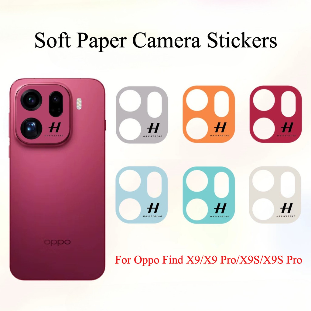 Dành Cho Oppo Find X9 Pro X9S Pro Máy Ảnh Mềm Giấy Dán Phim / Micro Mờ Nhiều Màu Sắc In Hình Dán Trang Trí / Chống Trầy Xước Bảo Vệ Camera