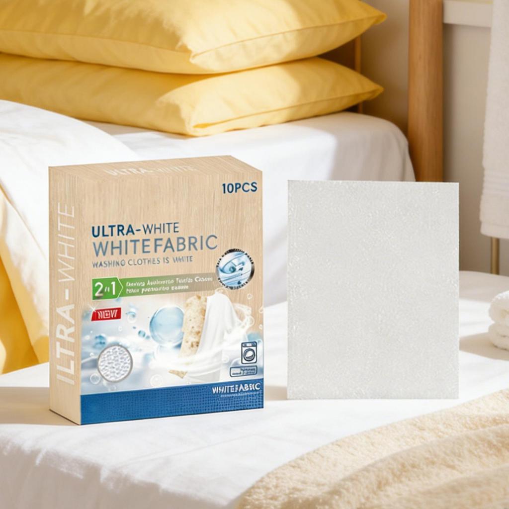 Thuốc Nhuộm Trắng Cho Quần Áo 10 Tờ Tự Nhiên Tô Màu Phục Hồi Thuốc Nhuộm Trắng Cho Quần Áo Cotton Len Gỗ Vải