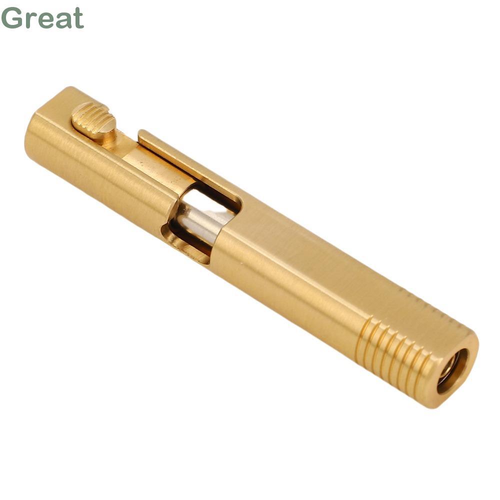 Bút bi Mini TUYỆT VỜI, Bút bi mực có thể thay thế bằng đồng thau, Bút EDC nhỏ gọn bền bỉ Môi trường làm việc