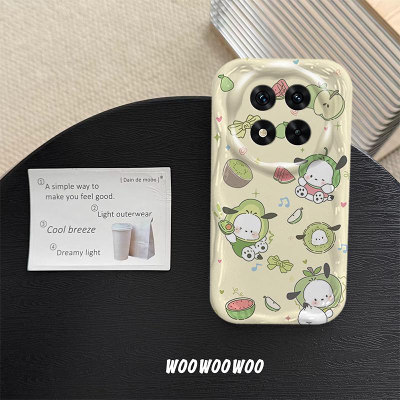 Ốp Lưng Cho Redmi Note 14 Pro 4G 5G POCO X7 Phim Hoạt Hình Kem Sanrio Cặp Đôi Mềm TPU 3D Sóng Silicon Vỏ Điện Thoại