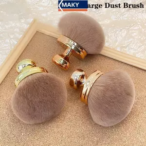 MAKY 1 Chiếc Chuyên Nghiệp Móng Tay Nghệ Thuật Nấm Bàn Chải Sơn Tròn Gel Bụi Làm Sạch Bàn Chải Trang Điểm Phụ Kiện Làm Móng Tay Thiết Bị Dụng Cụ VN